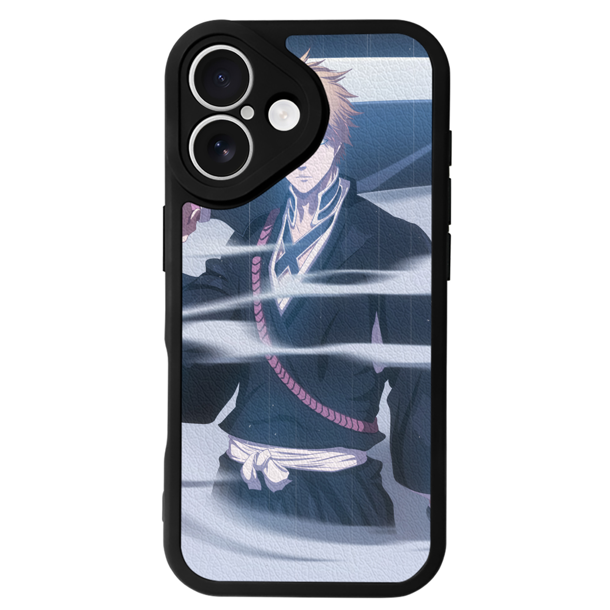 （画像用） ブリーチ BLEACH 【iPhone 16シリーズ対応】シリコンスマホケース（レザー調） 材質：シリコン